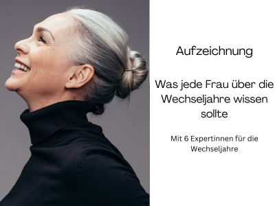Webinar am Tag der Menopause 2023